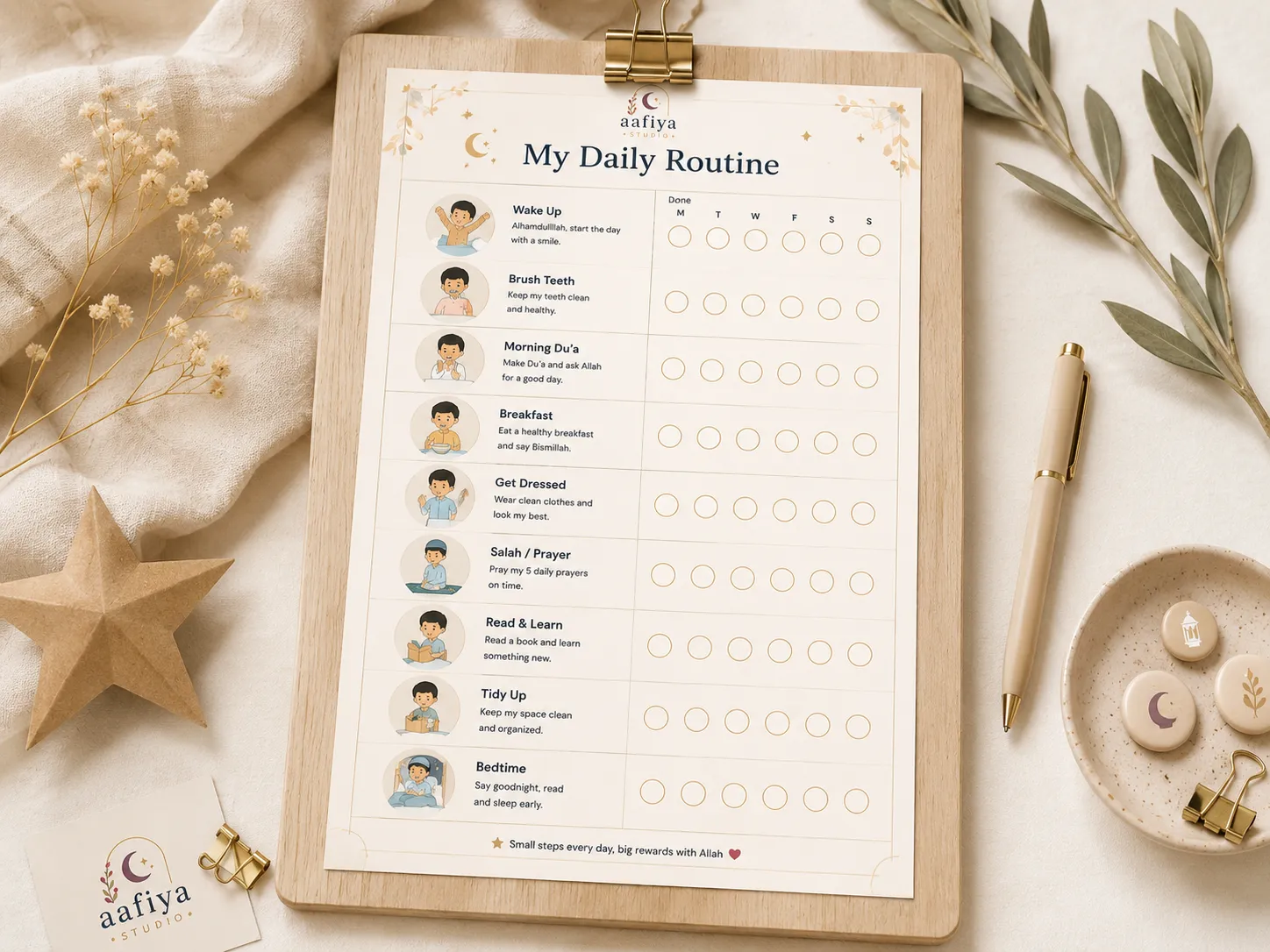 Daily Routine printable